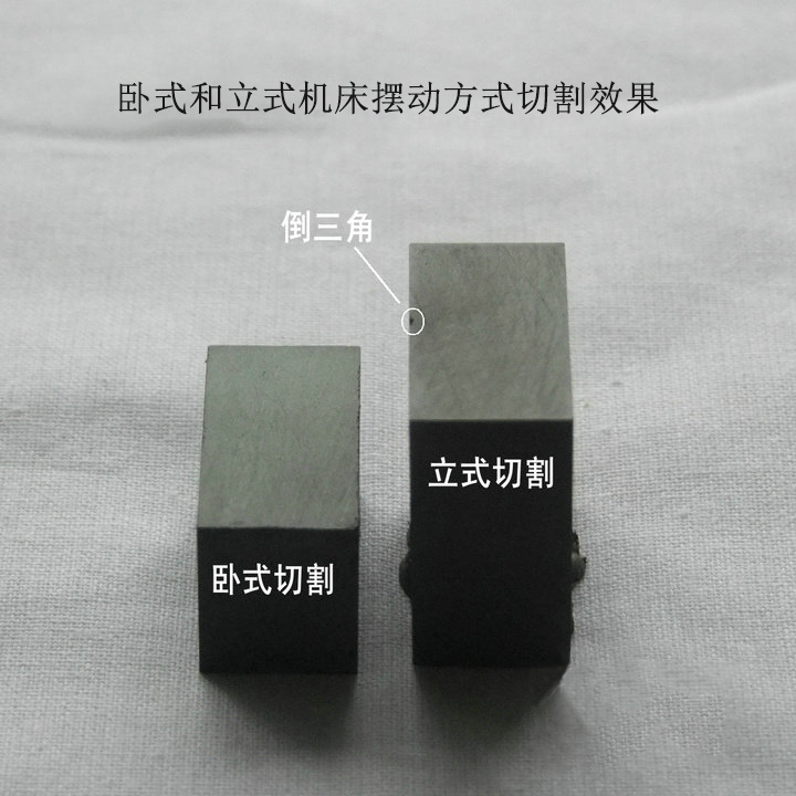 切割碳化硅单晶硅片结束时出现倒三角小崩边是什么原因怎么解决
